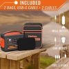 (600W) Portable Power Station - Solar Generator Backup Power with AC/DC/ PD - Wireless Charger / Flashlight