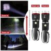 8-in-1 Multi Tool Hammer, Zoomable LED Flashlight, Emergency Auto Escape Tool