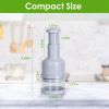 Manual Food Chopper Vegetable Chopper - Dicer, Garlic Mincer, Onion Cutter, Salad Press Chopper, Hand Nut Chopper