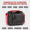 (500W) (Peak 1000W) GOFORT Portable Power Station