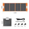 (320W) Portable Power Station; Flashfish Solar Generator Backup Power With LASHFISH 18V/100W Foldable Solar Panel