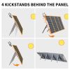 (320W) Portable Power Station; Flashfish Solar Generator Backup Power With LASHFISH 18V/100W Foldable Solar Panel