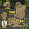 Green Survival First Aid Kit of 255 Supply Pieces / Emergency Survival Kit for Tactical First Aid