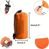 Life Tent Waterproof Emergency Survival Shelter; 2 Person Emergency Tent; Tube Tent in a bag; Survival Tarp - Includes Survival Whistle
