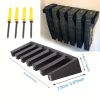 Premium ABS 6-Round Magazine Wall Rack for Hunting and Home Ammo Storage