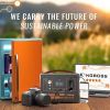 (600W) Portable Power Station - Solar Generator Backup Power with AC/DC/ PD - Wireless Charger / Flashlight