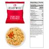 READYWISE - Entrée Grab & Go Bucket, 60 Servings, Emergency, MRE, Freeze Dried Survival Food or Hiking & Camping Essentials