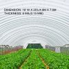 VEVOR Greenhouse Polyethylene Film 16 x 25 ft, 6 Mil Thickness, Greenhouse Clear Plastic UV Resistant Film