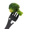 5-in-1 Portable Fork/Spoon Multi-Function Camping Tool Stainless Steel Titanium Spork Outdoor Can Opener Outdoor Tableware Serrated-Knife For Hiking