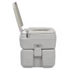 Portable Camping Toilet (Gray)