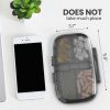 Medicine Pill Organizer for Travel, Airtight Pill Box, Large Vitamin Organizer