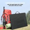 (50W) 18V Portable Solar Panel, Flashfish Foldable Solar Charger