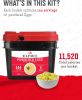 ReadyWise Freeze Dried Powdered Eggs (6 pouches In each bucket) - 144 Total Servings