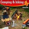 Fire Starters for Indoor Fireplace Campfires Wood Stove Grill Charcoal Chimney Fire Pit BBQ Accessories