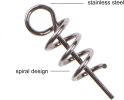 188Pcs Fishing Accessory Kit Portable Fishing Set Including Jig Hooks Sinker Weights Spoon Lure