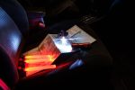Life Gear - LED 3-Pack Emergency Road Flares, Reusable Safety Glow Stick with Flasher & Magnetic Bases - Batteries Included (Glow Red)
