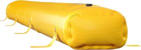 VEVOR Flood Bag, 24 ft Length x 12 in Height, Reusable PVC Water Diversion Tubes, Lightweight with Excellent Waterproof Effect Used for Doorways