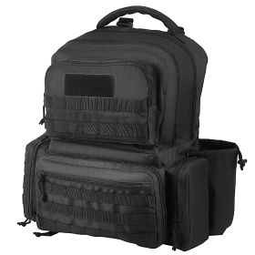 VEVOR Tactical Range Backpack for 6 Pistols - Gun Backpack - Black