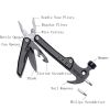 Ram's horn hammer pliers  Outdoor camping folding tools Car portable emergency tools