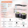 VEVOR Hydroponics Growing System, 12 Pods Indoor Growing System, Indoor Herb Garden with Full-Spectrum LED Grow Light