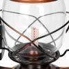 Lot of 4 - Hurricane Kerosene Oil Lantern Emergency Hanging Light Lamp - Brass - 8 Inch
