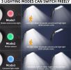 USB Super Bright Rechargeable Spotlight Flashlight 1000,000LM Searchlight