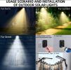 USB Super Bright Rechargeable Spotlight Flashlight 1000,000LM Searchlight