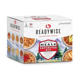 READYWISE - Favorite Kit, 9 Pack, Emergency Food Supply, MRE, Freeze Dried Food, Survival, Camping & Backpacking Meals, 15-Year Shelf Life