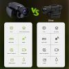 1080p Full HD Vabsce True Infrared Night Vision Monocular; Goggles For Seeing In Complete Darkness Long Distance For Hunting; Camping; Travel; Surveil
