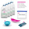 4 Piece Portable Women/Men Urination Device & Bag, Standing up Pee Funnel, Silicone Reusable Collapsible Urine Cup, Car Outdoor Camping Travel