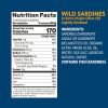 Wild Planet Wild Sardines In Extra Virgin Olive Oil - Case Of 12 - 4.375 Oz.
