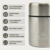 Ozark Trail 16-Ounce Double-Wall Vacuum-Insulated Stainless Steel Food Jar