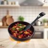 5-in-1 Portable Fork/Spoon Multi-Function Camping Tool Stainless Steel Titanium Spork Outdoor Can Opener Outdoor Tableware Serrated-Knife For Hiking