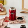 Thermos Stainless King Food Jar, Rustic Red, 24 Ounce (710ml)