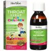 Herbion Naturals Throat Syrup - All Natural - Cherry - For Children - 5 Oz