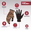 Hyper Tough Utility Work Gloves, Duck Canvas - Extra Large