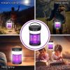 Solar Mosquito Killer Lamp, 4 Light Modes Solar Bug Zapper Outdoor Mosquito Zapper With Waterproof Camping Lantern