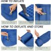 Ultra-light portable outdoor camping inflatable mattress, sleeping pad, tent inflatable pad, no pump needed