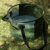 Outdoor Folding Portable Bucket Camping, Tavel, Hiking, Beach Days, Gardening, Car - (20 L  or 30 L)