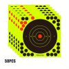 10 piece or 50 piece Gun Shooting Target - Self-adhesive - Bow and Arrow, Dart, Gun Aiming Sticker