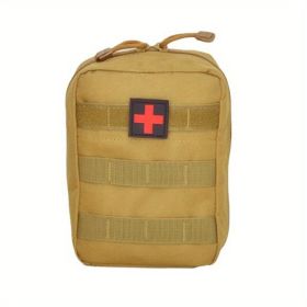 Multifunctional MOLLE Attachment Medical Kit Bag / Survival Kit Outdoor Gear / Emergency Kits / Trauma Bag For Camping, Boating, Hunting, and  Hiking (Color: Khaki)