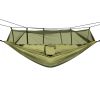 600lbs Load - 2 Persons Hammock with Mosquito Net for Outdoor Hiking, Camping / Portable Nylon Swing Hanging Hammock Bed