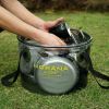 Outdoor Folding Portable Bucket Camping, Tavel, Hiking, Beach Days, Gardening, Car - (20 L  or 30 L)