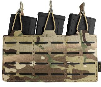 Single, Double, or Triple M4 Mag Pouch (Color: Multicam, Style: Triple)
