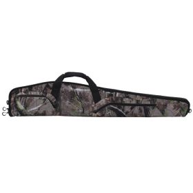Kylebooker Scoped Rifle Cases Tactical Shotgun Gun Carrying Bag with Lockable Zippers (Color: Camo, size: 52in)