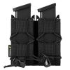 9mm /.40 Caliber MOLLE Single or Dual Stack Adjustable Open-Top Pistol Mag Pouch Compatible w/ Various MOLLE Tactical Belts