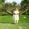600lbs Load - 2 Persons Hammock with Mosquito Net for Outdoor Hiking, Camping / Portable Nylon Swing Hanging Hammock Bed
