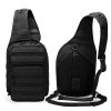 7L Large Capacity Adjustable Tactical Men's Chest Bag Outdoor Cycling Camping Waterproof Hiking Portable Waist Bag Outdoor Sports Shoulder Crossbody