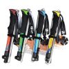 Portable Aluminum Alloy 5-section Foldable Ultralight Trekking Pole for Hiking Travel Lightweight 7075 Pole for Hiking, Walking