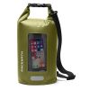 Waterproof Dry Bag 10L/20L/30L; Fishing Bag With Clear Phone Case; Roll Top Lightweight Floating Backpack Dry Sack; Keeps Gear Dry For Water Activity